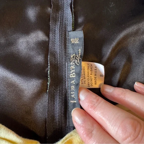 Laura Byrnes 2016 Pinup Girl Clothing Tropical Fit and Flare Dress size S - Picture 6 of 10